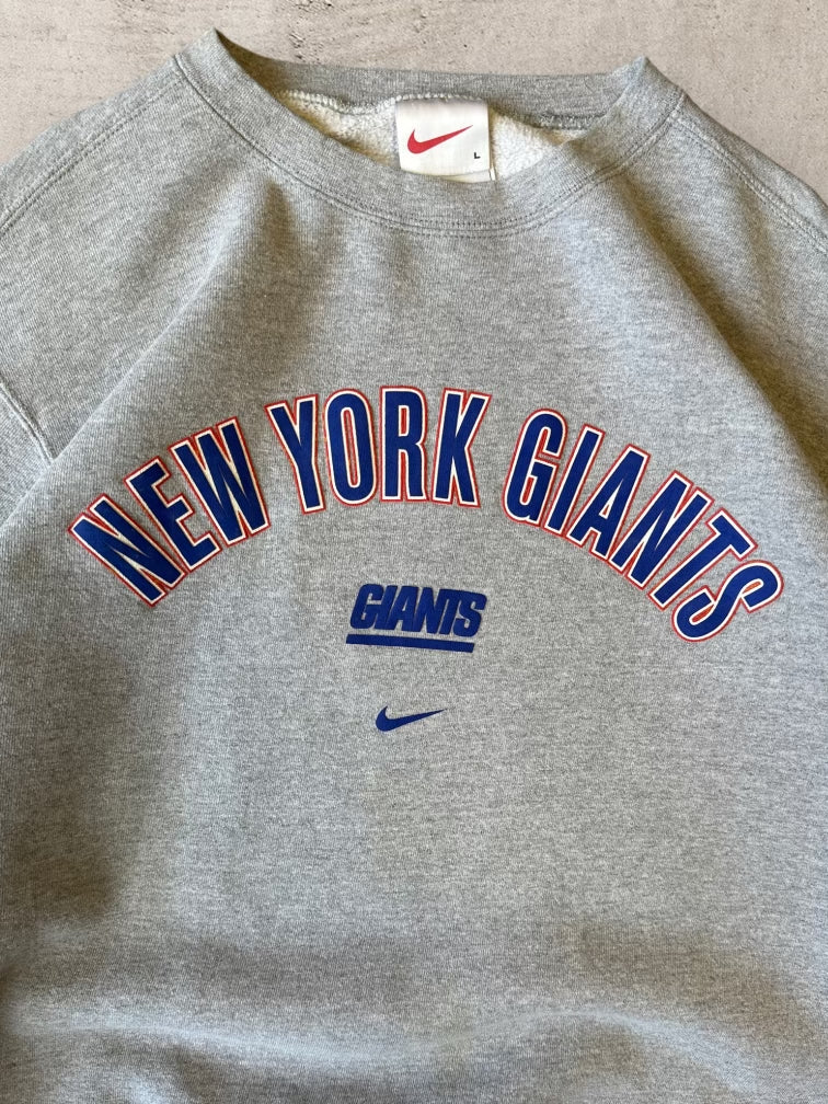 90s Nike New York Giants Crewneck - Large