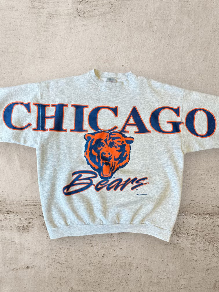 90s Chicago Bears Big Print Crewneck - XL