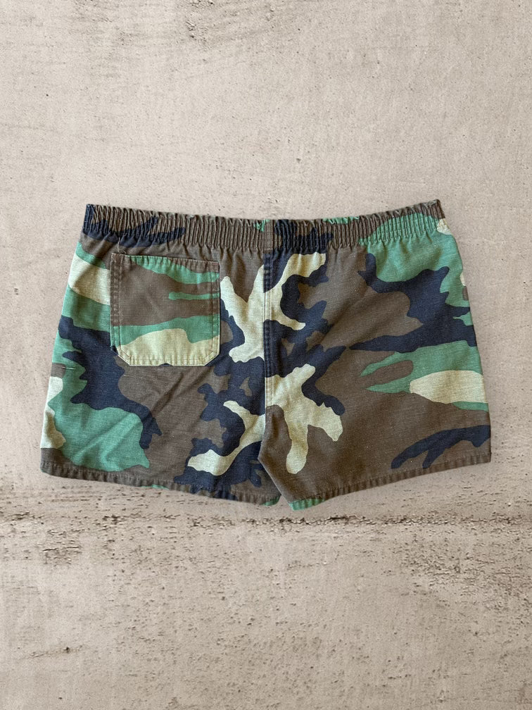 80s Madewell Camouflage Shorts - 36”