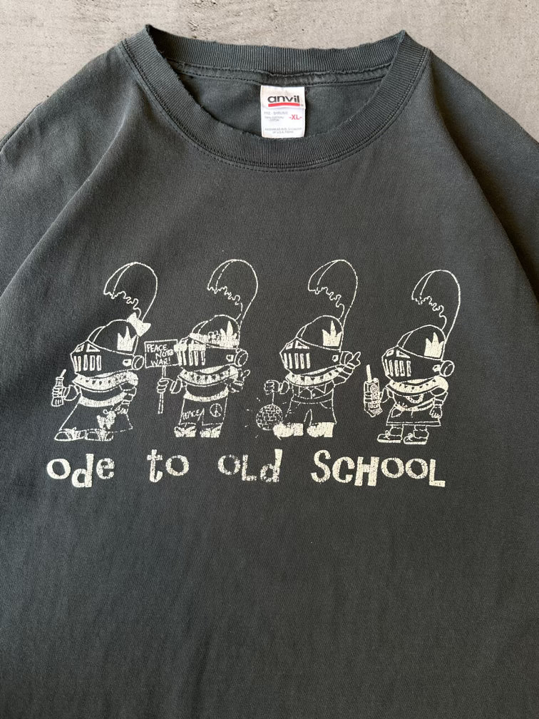 00s Ode to Old School T-Shirt - XL