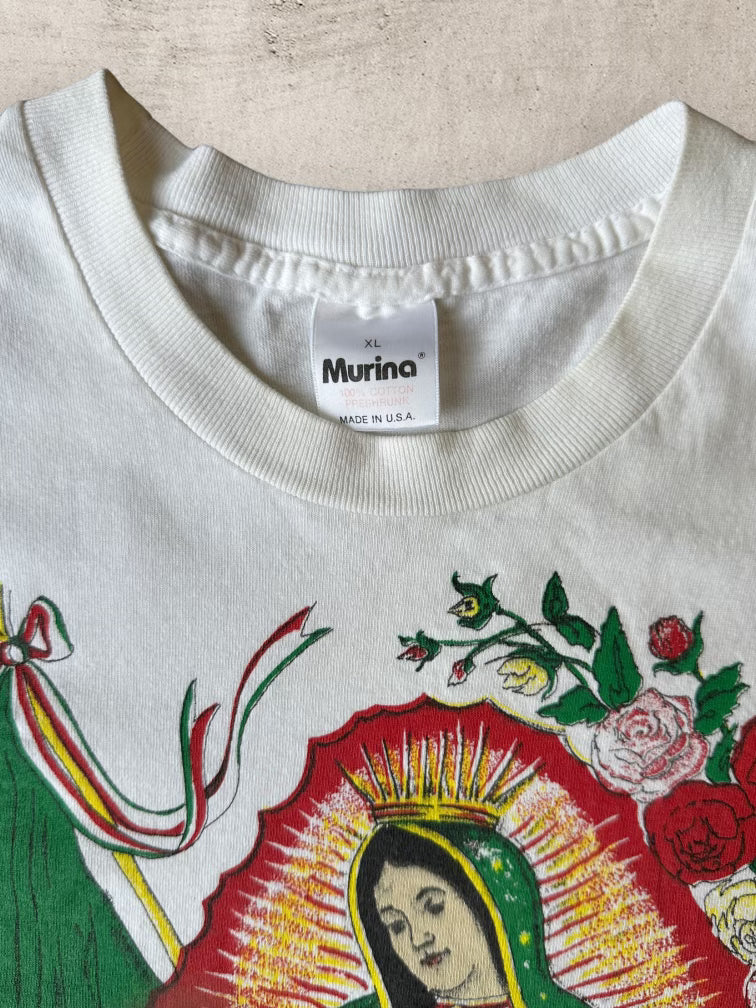 90s Virgen de Guadalupe T-Shirt - XL