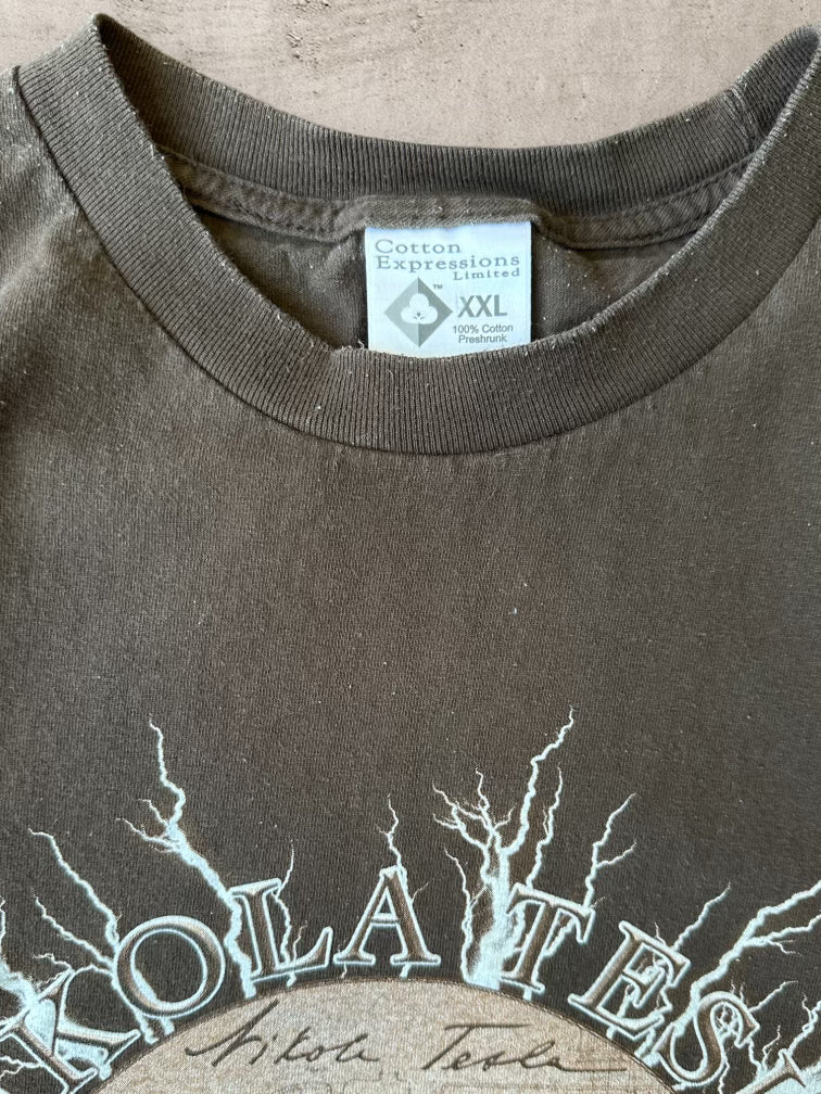 90s Nikola Tesla Company T-Shirt - XXL