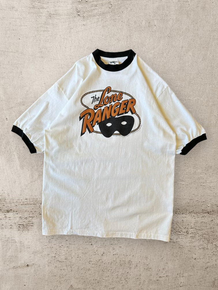 90s Lone Ranger Ringer T-Shirt - XL