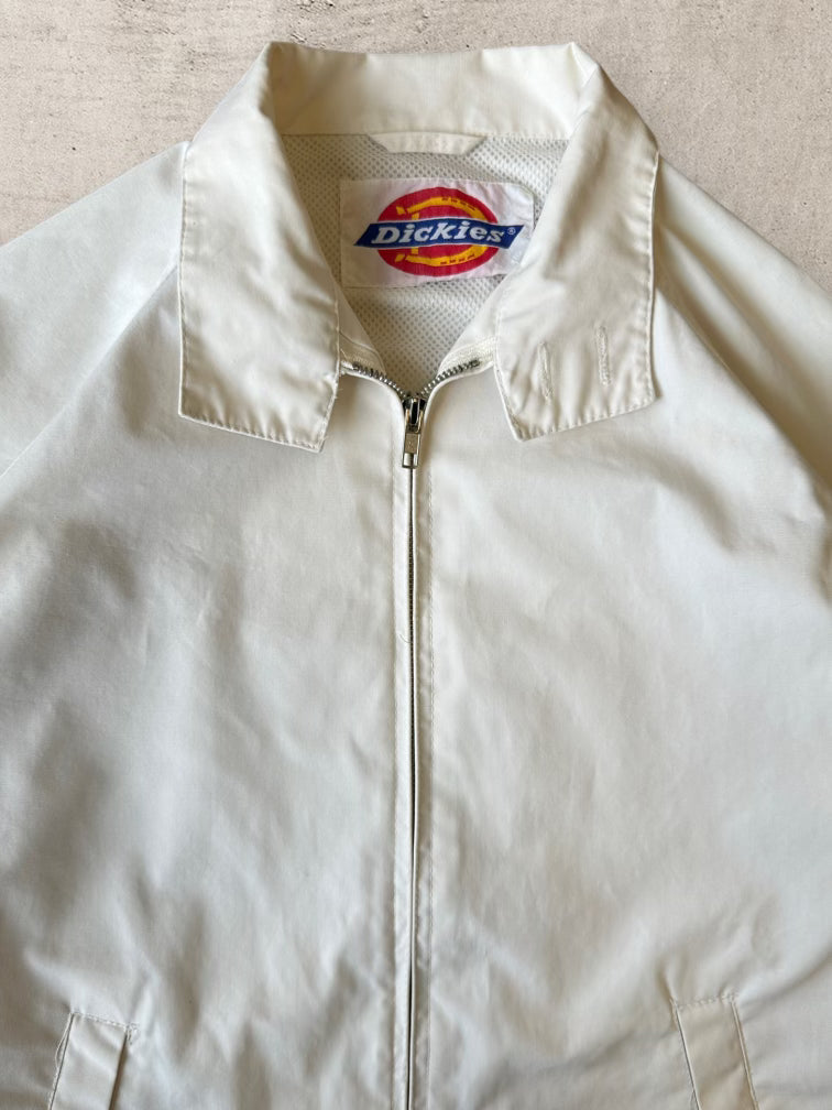 90s Dickies Cream Eisenhower Jacket - Medium