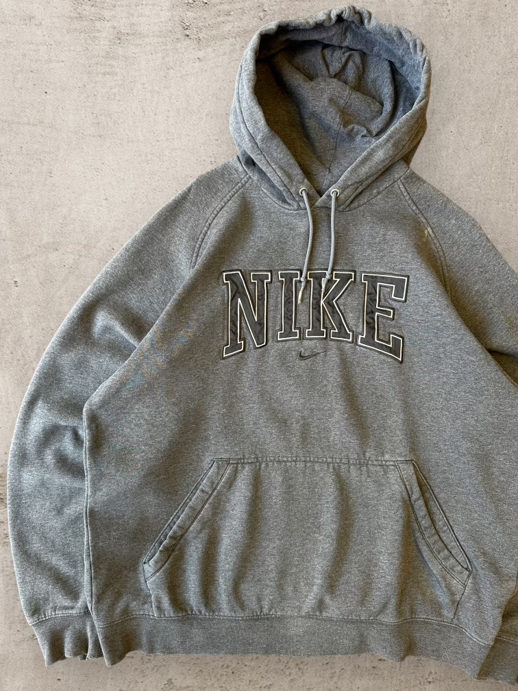 00s Nike Spell out Hoodie - Large