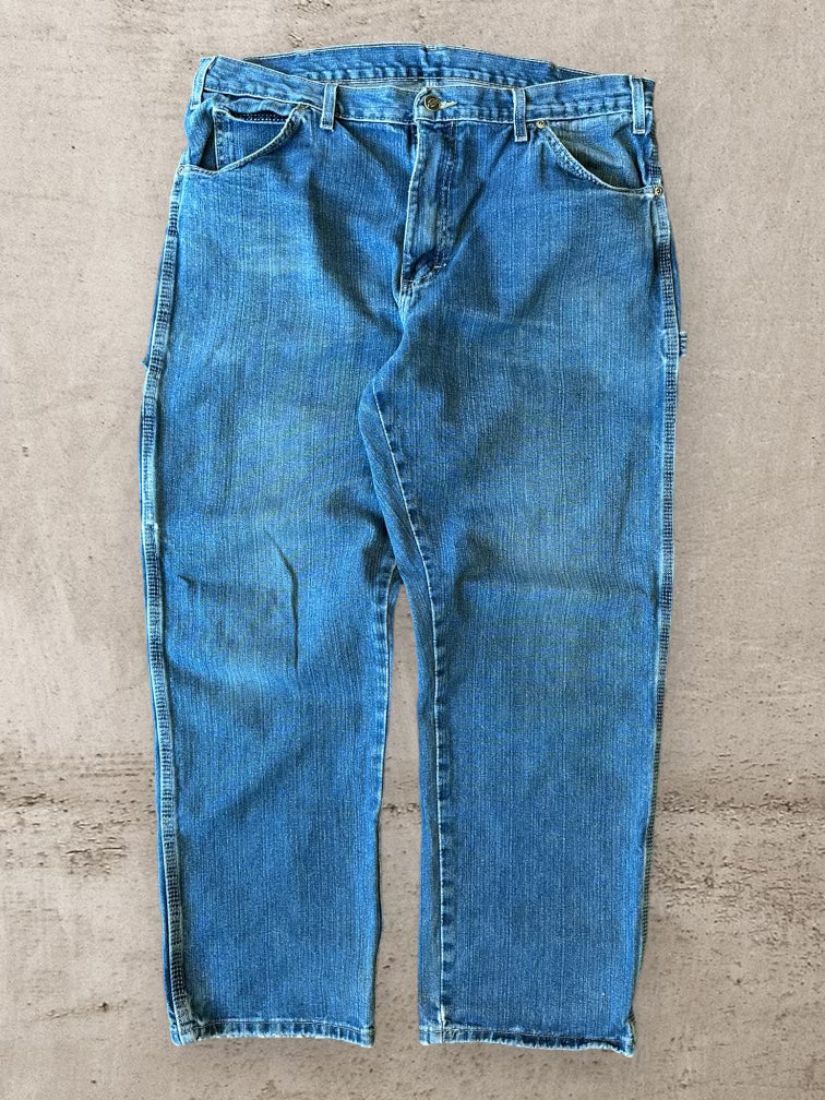 00s Dickies Dark Wash Carpenter Jeans - 36x29