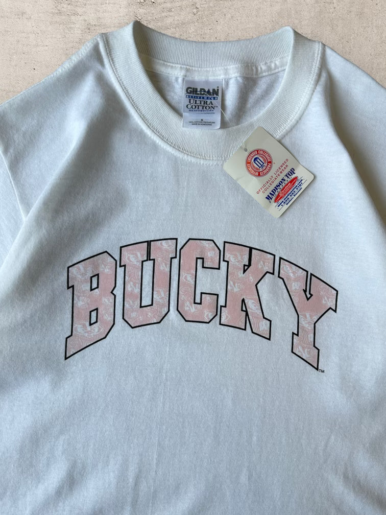 90s Bucky Spell Out T-Shirt - Medium