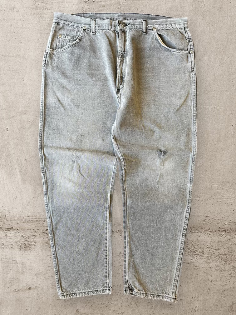 00s Wrangler Faded Black Denim Jeans - 38x30