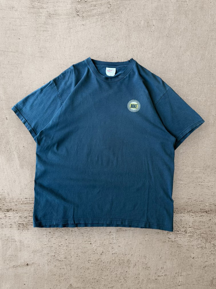 90年代 ナイキ ジャスト ドゥ イット サークル Tシャツ - L