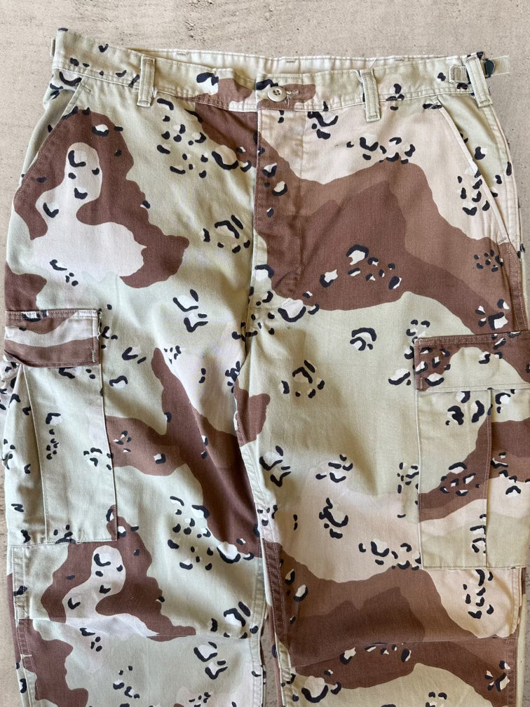 00s Desert Camouflage Cargo Pants - 31-35x33