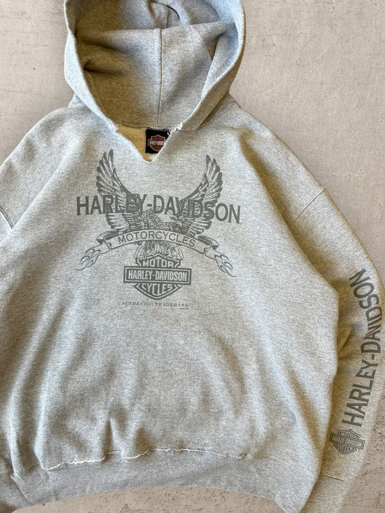 00s Harley Davidson Eagle Hoodie - XL