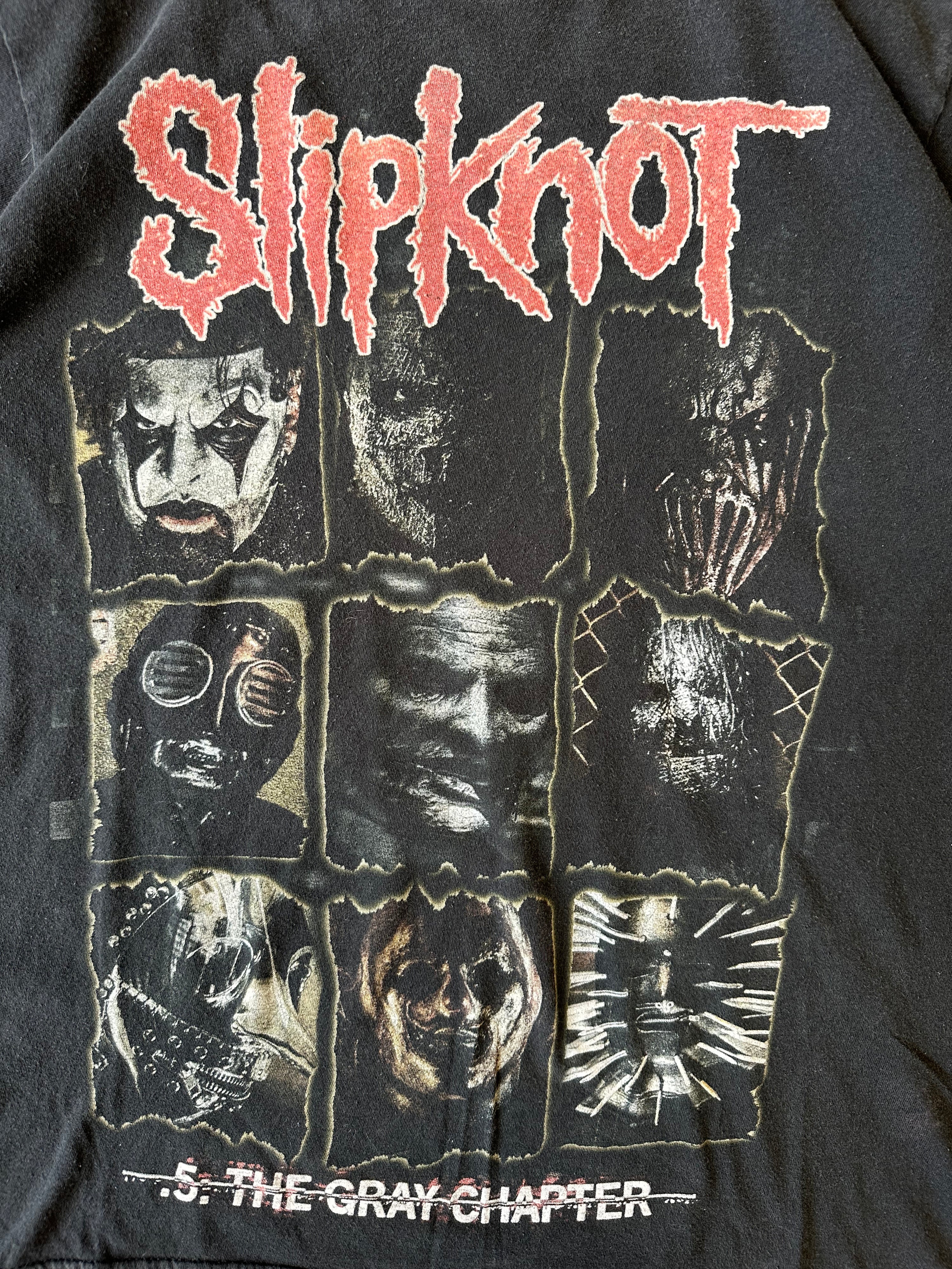 00s Slipknot The Gray Chapter T-Shirt - Medium