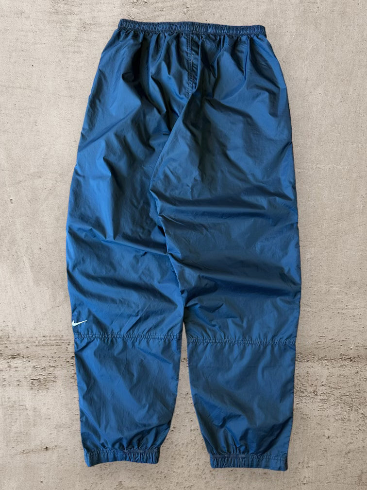 00s Nike Navy Blue Nylon Pants - XL