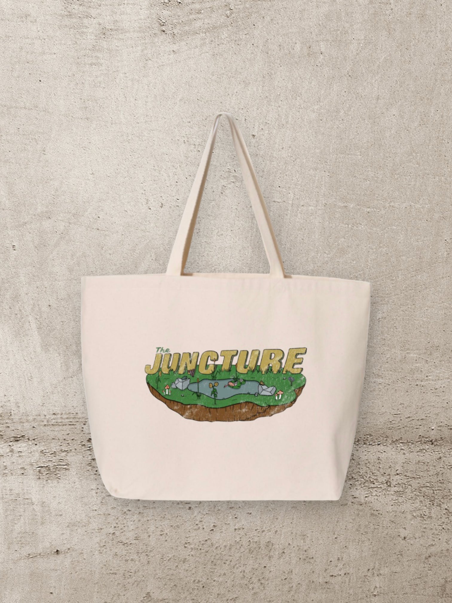 The Juncture Graphic Tote Bag