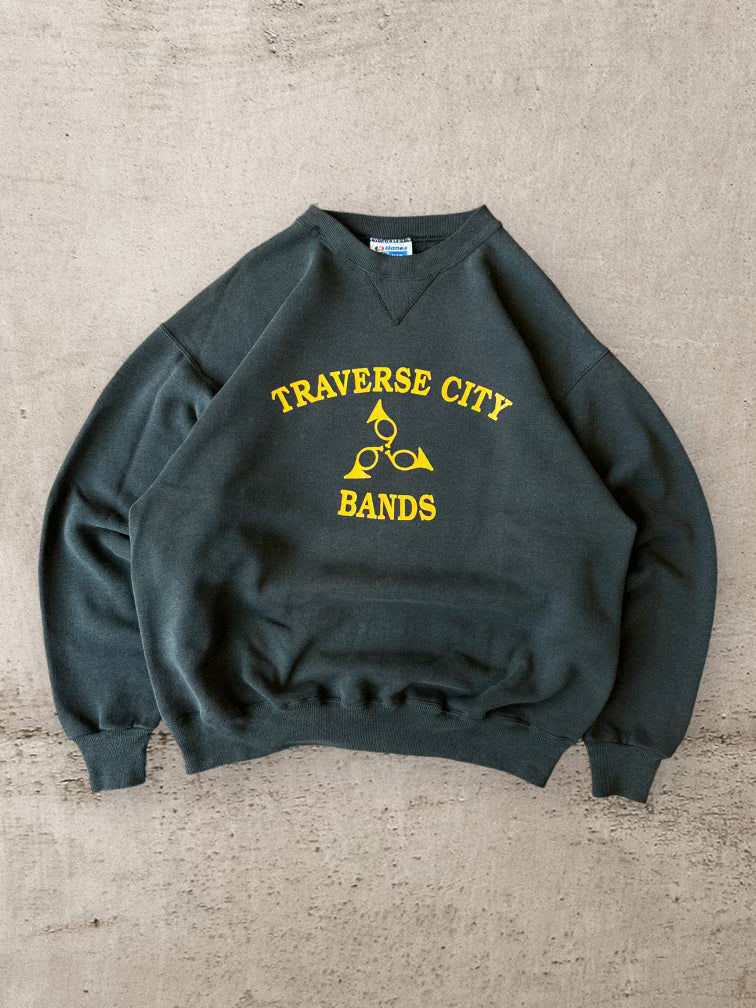 90s Traverse City Bands Crewneck - XL