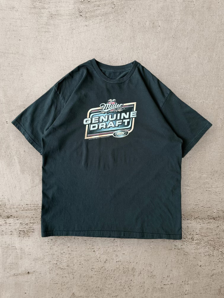 00s Miller Genuine Draft T-Shirt - XL