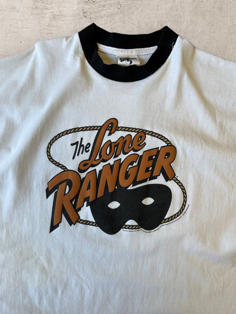 90s Lone Ranger Ringer T-Shirt - XL