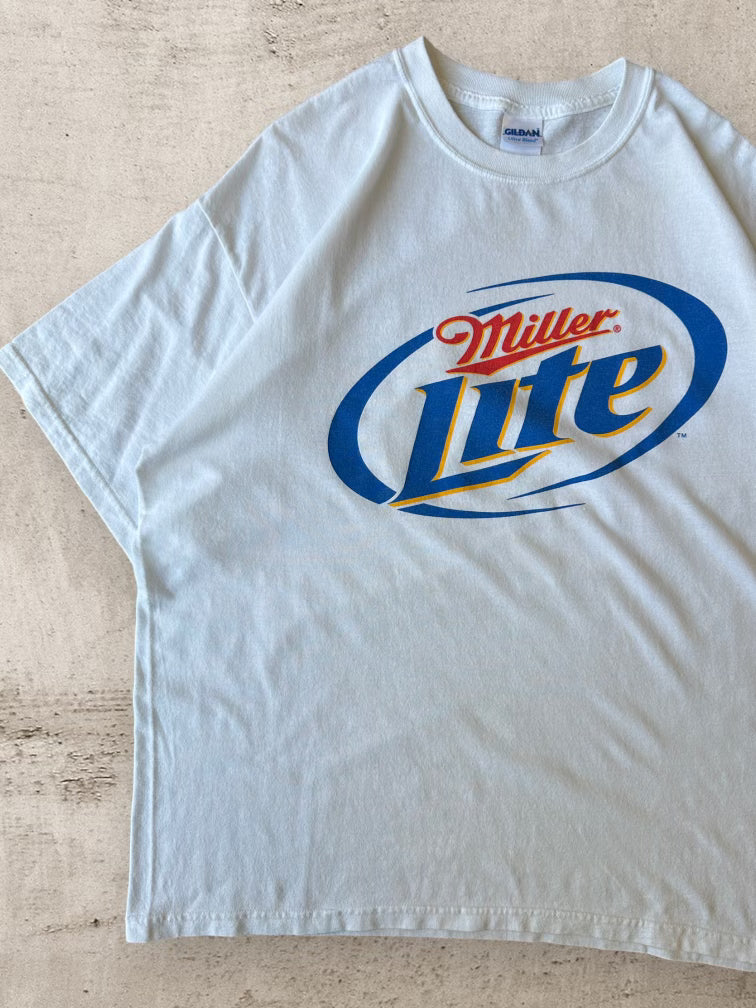 00s Miller Lite Beer T-Shirt - XL