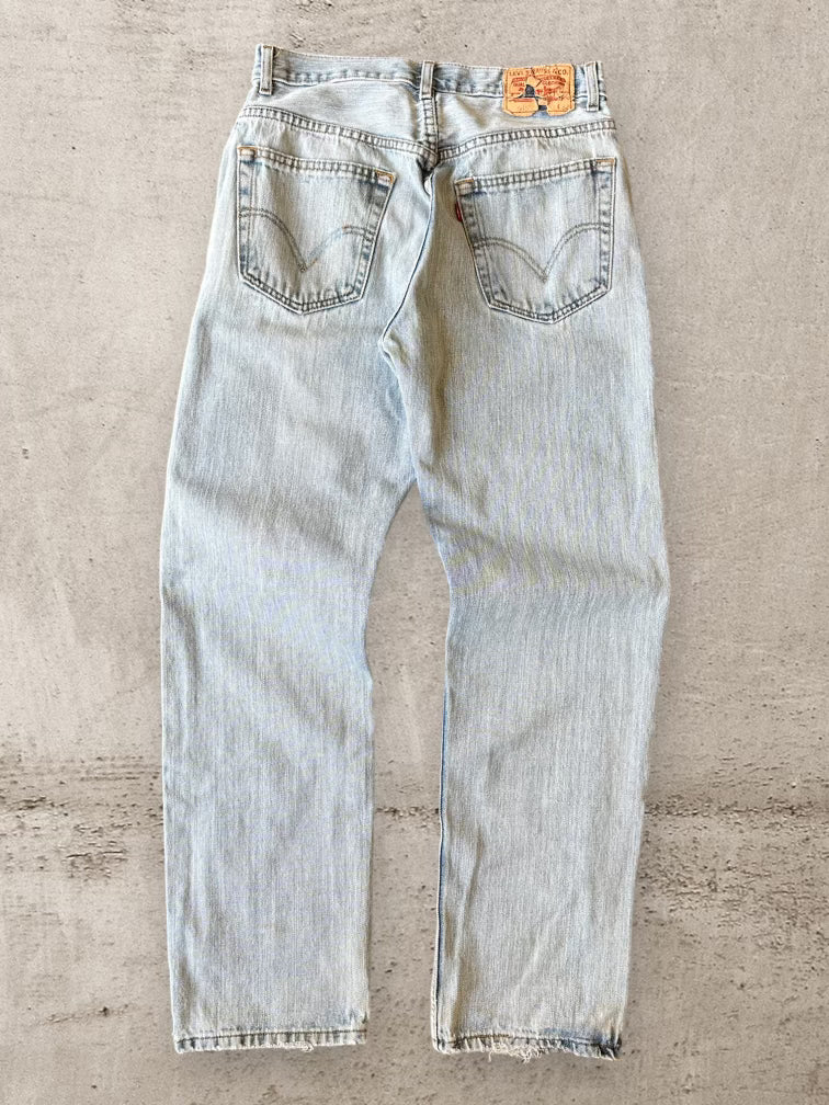 00s Levi’s 505 Light Wash Denim Jeans - 31x31