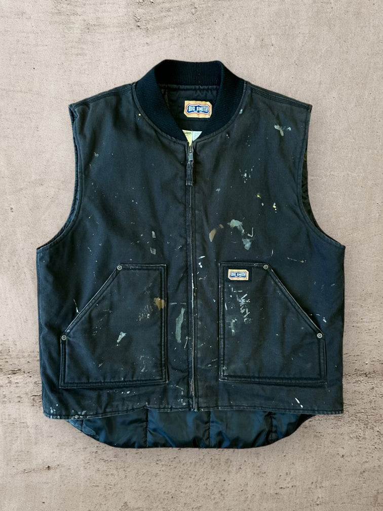 00s Big Smith Paint Splatter Vest - Large