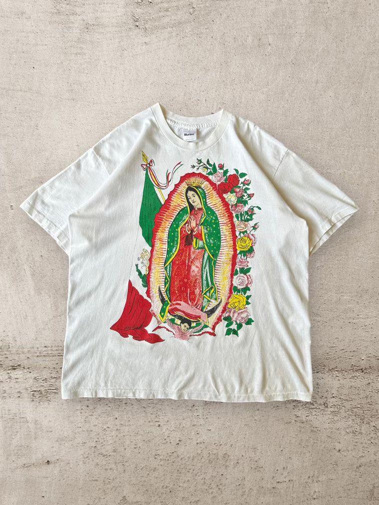 90s Virgen de Guadalupe T-Shirt - XL