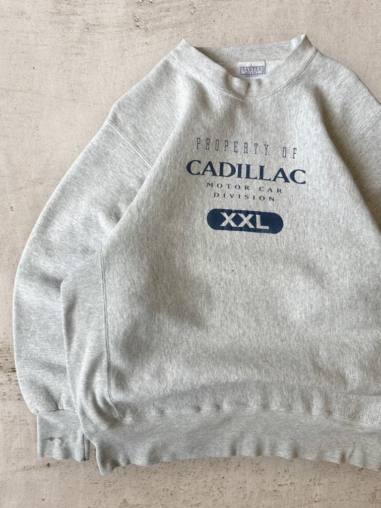 90s Property Of Cadillac XXL Crewneck - XL
