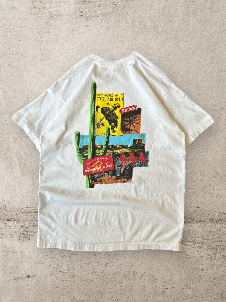 90s Marlboro Cigarettes Graphic T-Shirt - XL