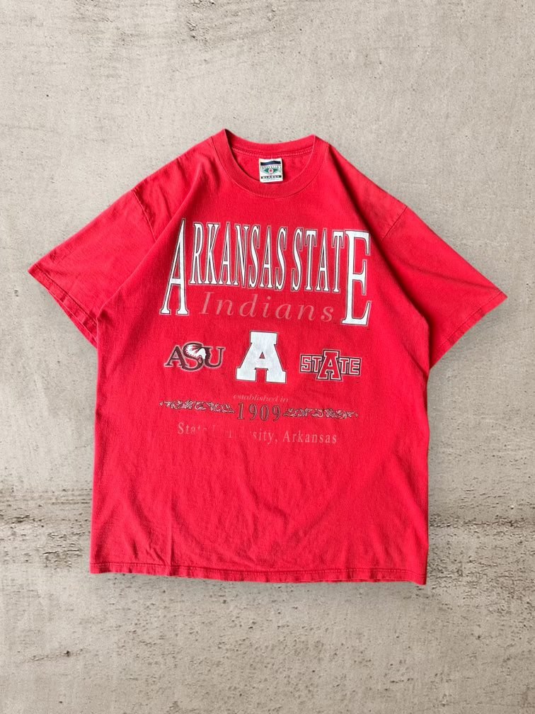 90s Arkansas State University T-Shirt - XL