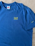 90s Nike Michigan Embroidered T-Shirt - XL