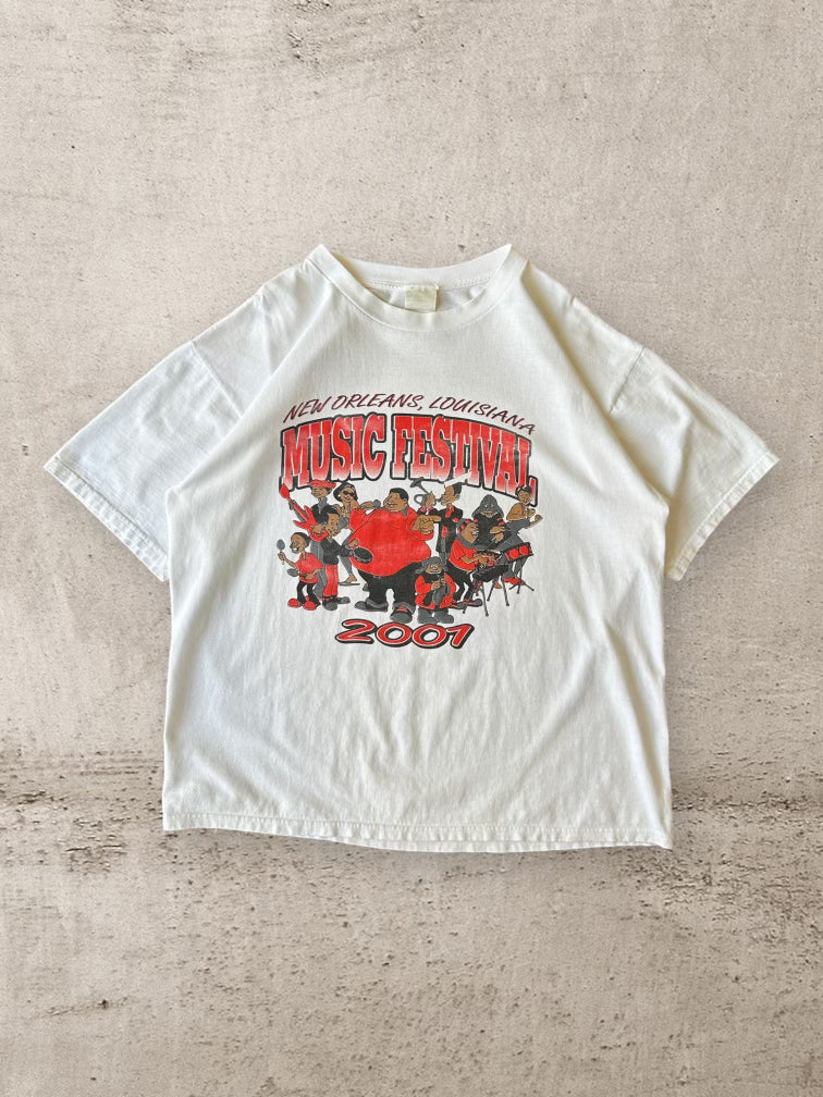 2001 New Orleans Essence Music Festival T-Shirt - XL