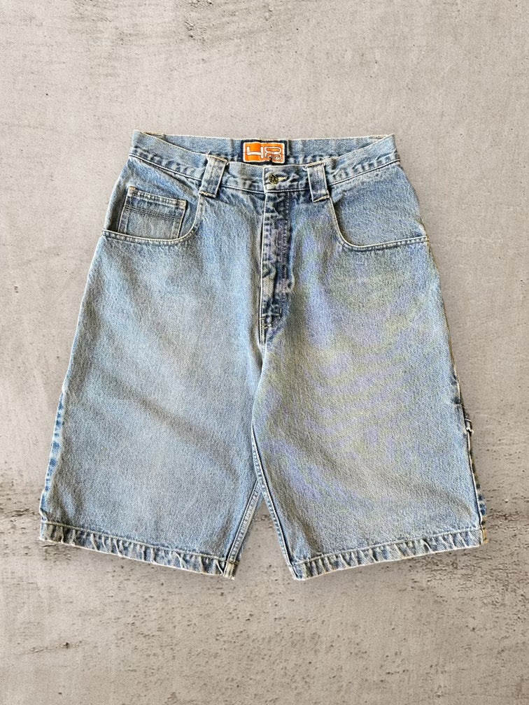 90s 48Jeans Baggy Denim Carpenter Shorts - 33”