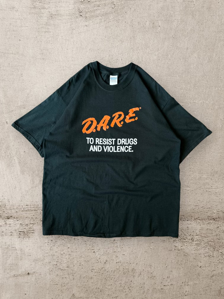 90s D.A.R.E Graphic T-Shirt - XL