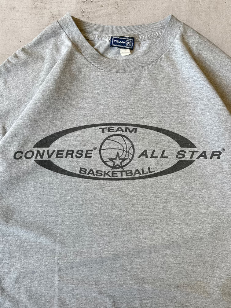90s Converse Team All Star Basketball T-Shirt - XL