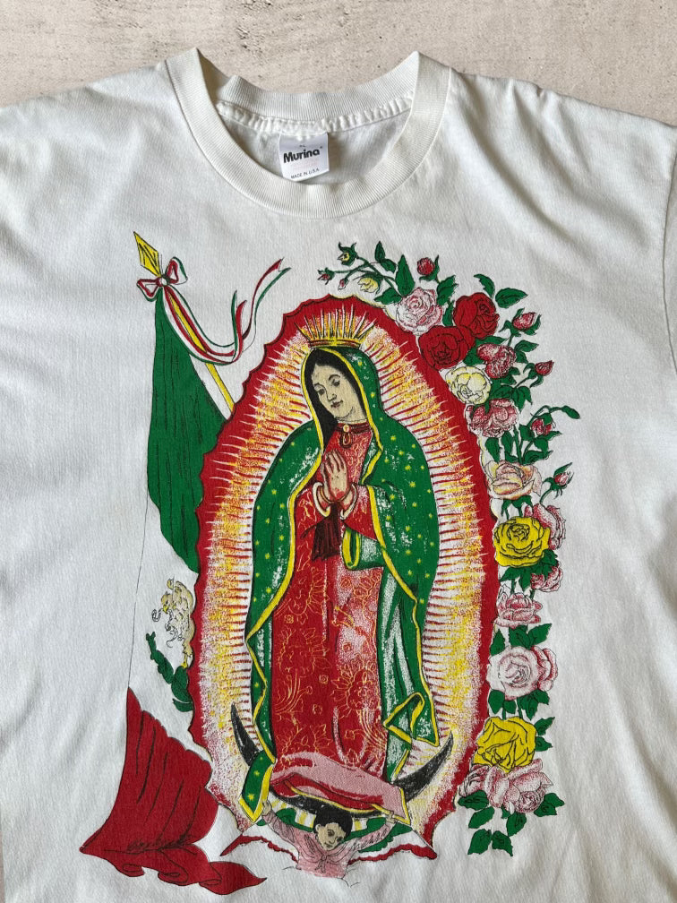 90s Virgen de Guadalupe T-Shirt - XL