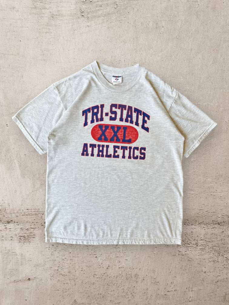 90s Tri-State XXL Athletics T-Shirt - Large