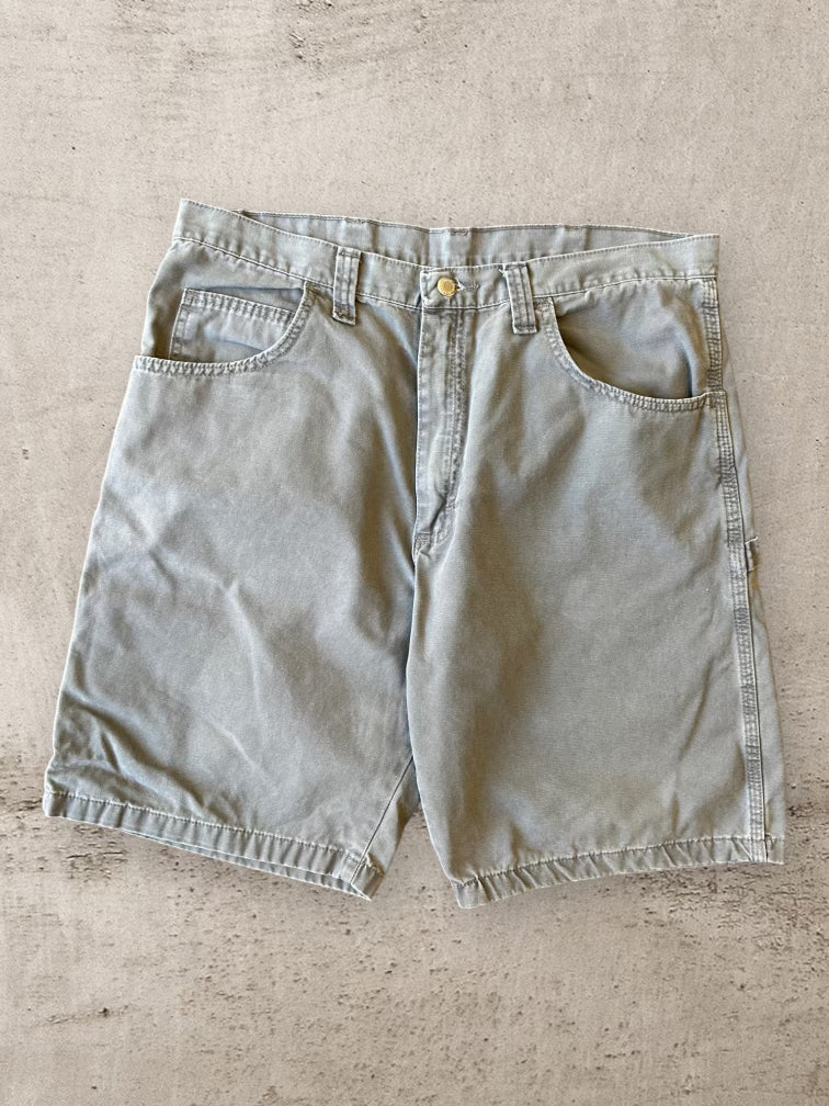 00s Wrangler Grey Carpenter Shorts - 36”