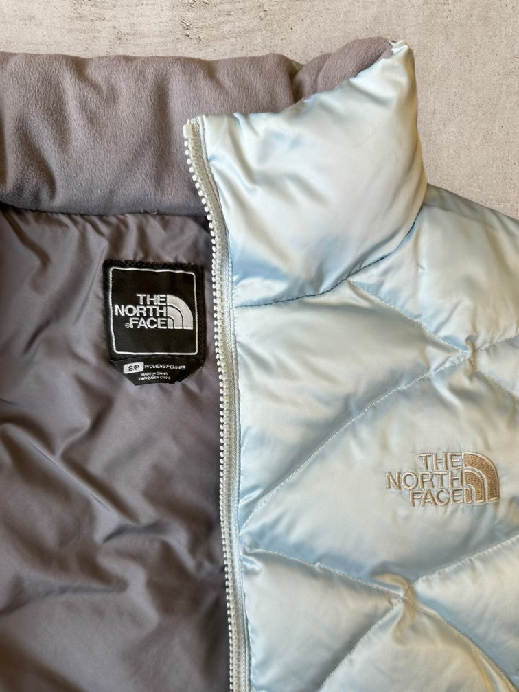 00s North Face Teal Puffer Vest - Small