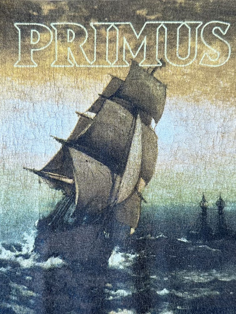 00s Primus The Seas Of Cheese Orange T-Shirt - Large