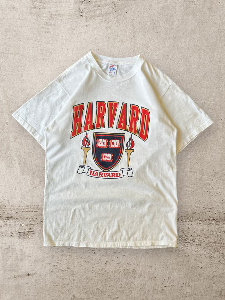 90s Harvard University T-Shirt - Large