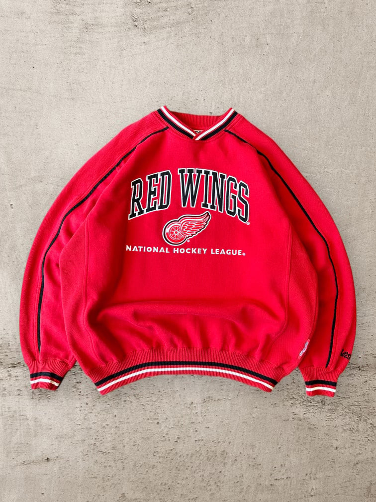 90s Lee Sport Detroit Red Wings Crewneck - XL