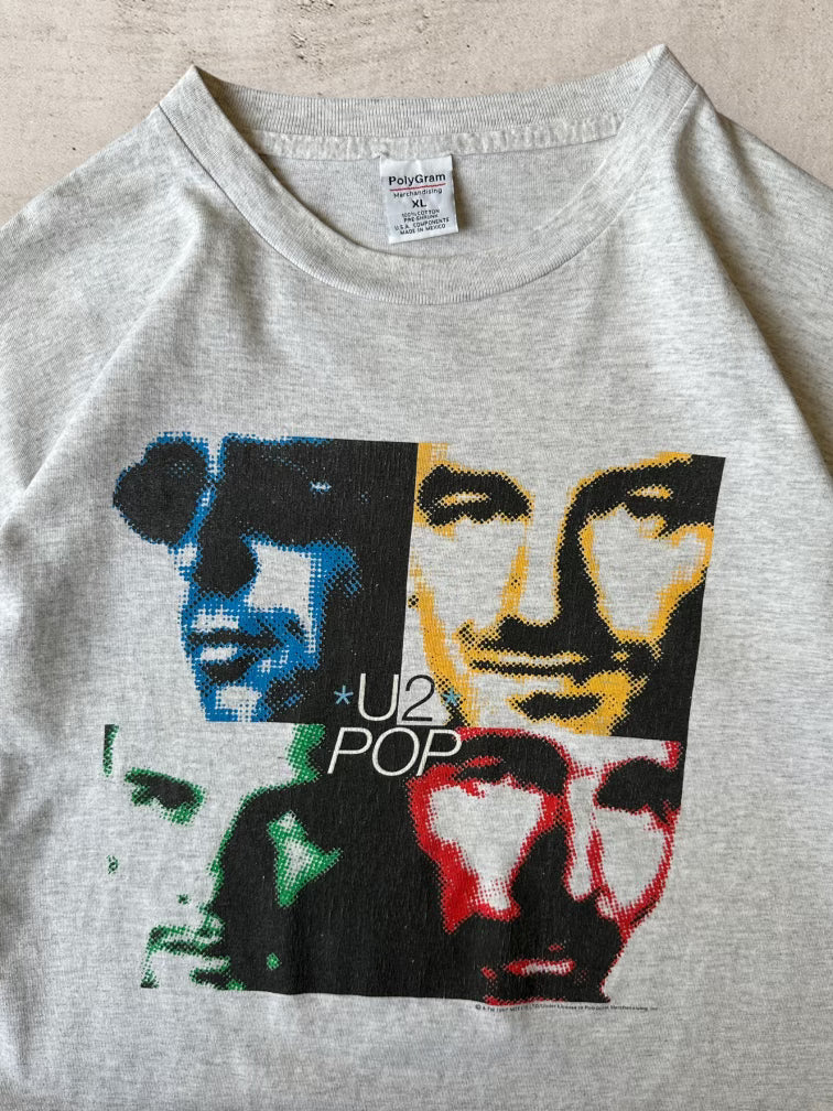 1997 U2 Pop Tour Graphic T-Shirt - XL