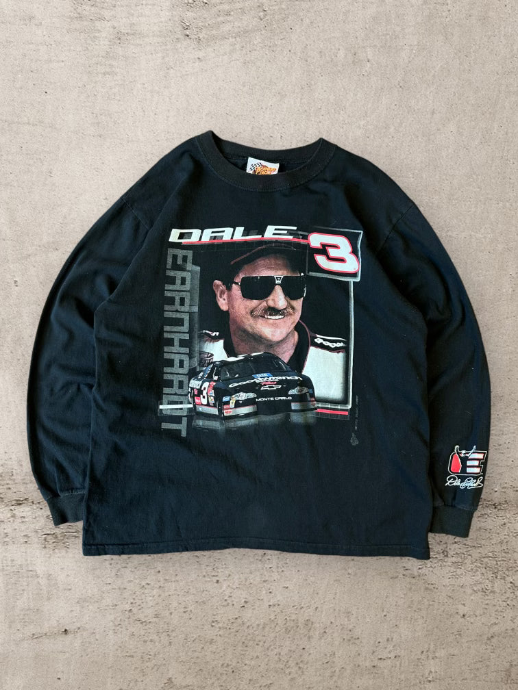 00s Nascar Dale Earnhardt Jr Long Sleeve T-Shirt - Large