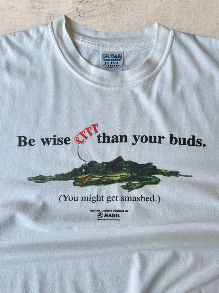90s Parody Budweiser MAAD T-Shirt - XL