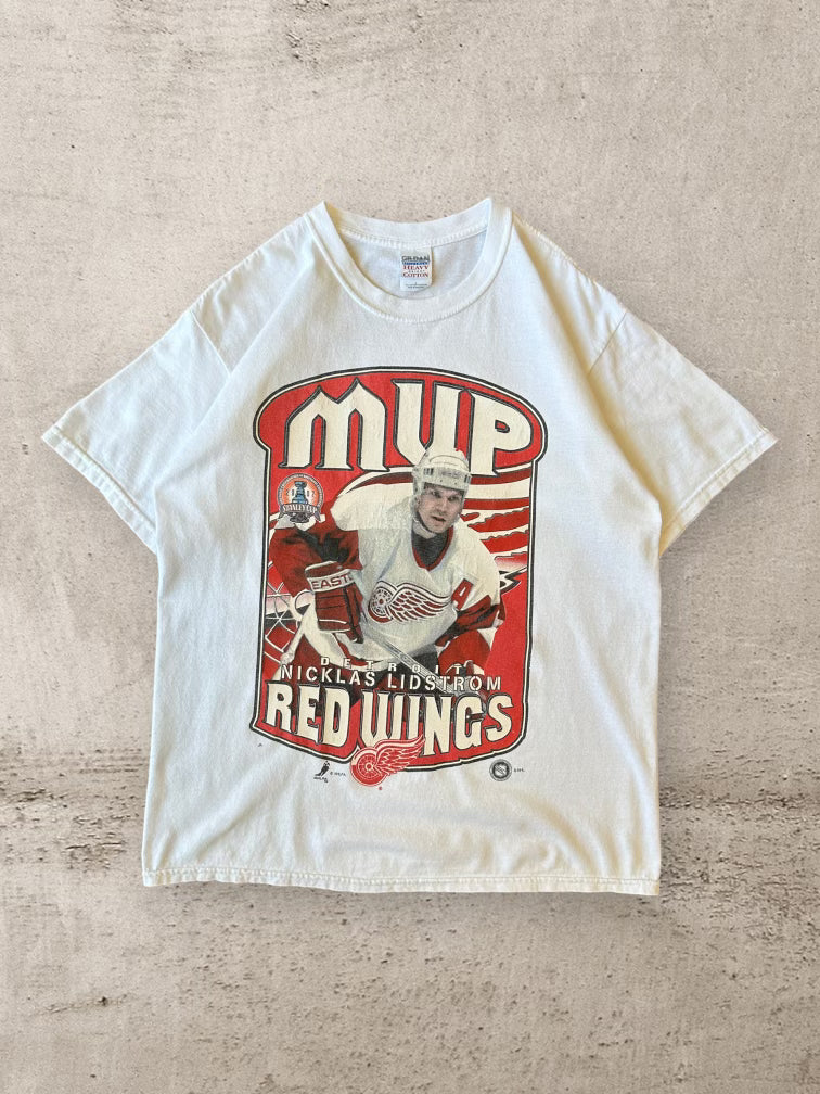 02 Redwings Nicklas Lidstrom MVP T-Shirt - Large