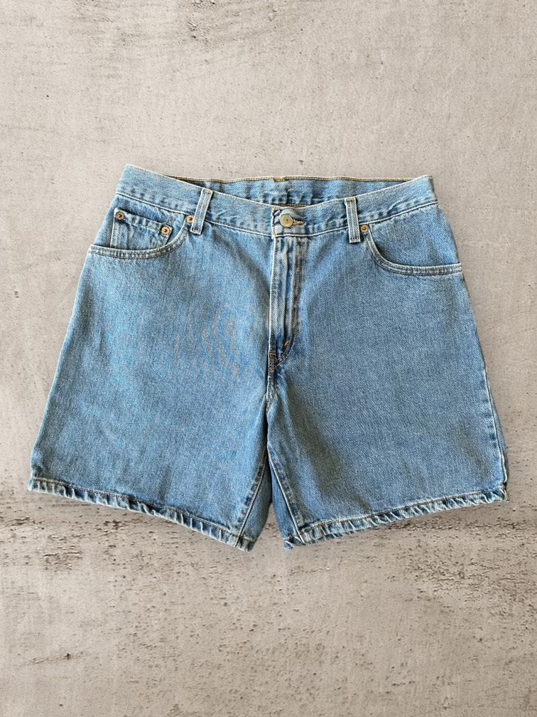 00s Levi’s Medium Wash Denim Shorts - 32”