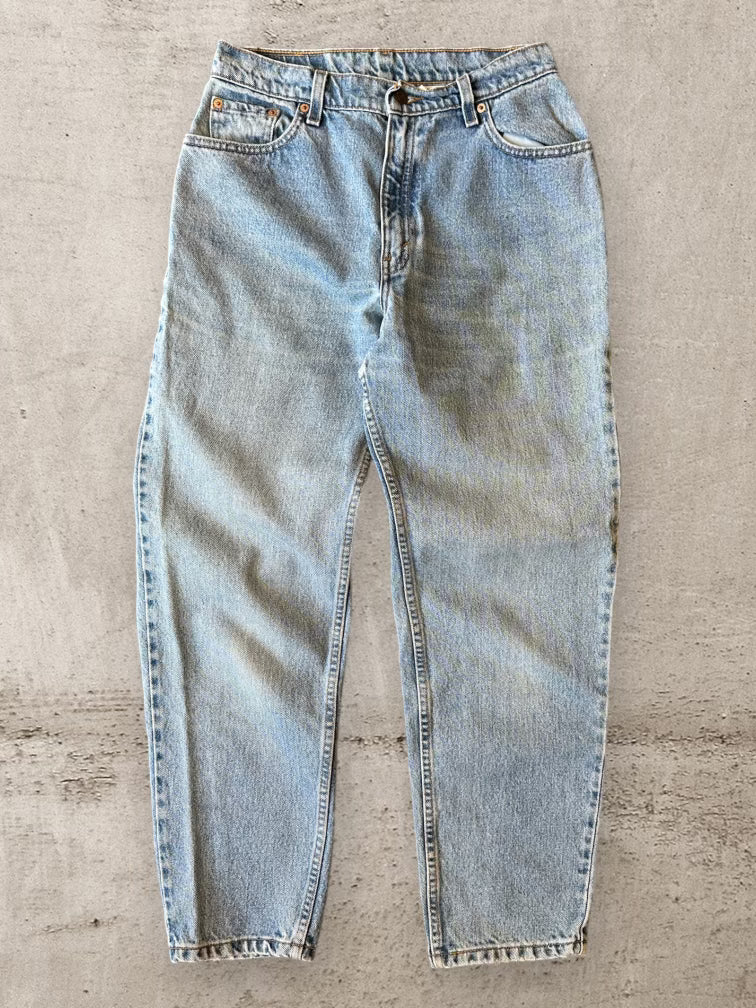 90s Levi’s 550 Light Wash Denim Jeans - 30x29