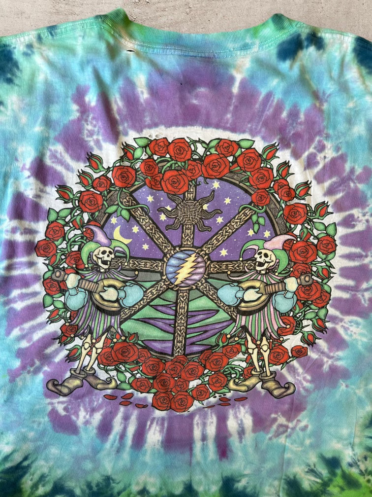 90s Grateful Dead Tie Dye T-Shirt - XL