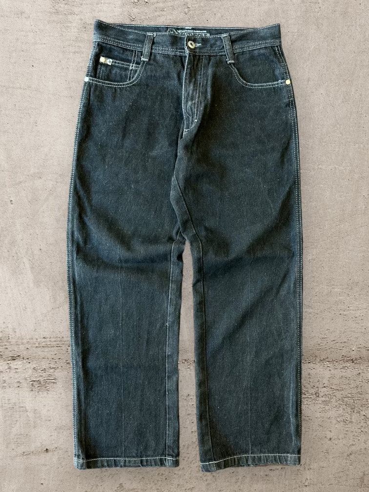 00s Southpole Black Denim Jeans - 32x30