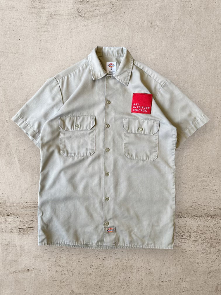 00s Dickies Art Institute of Chicago Button Up Shirt - Medium