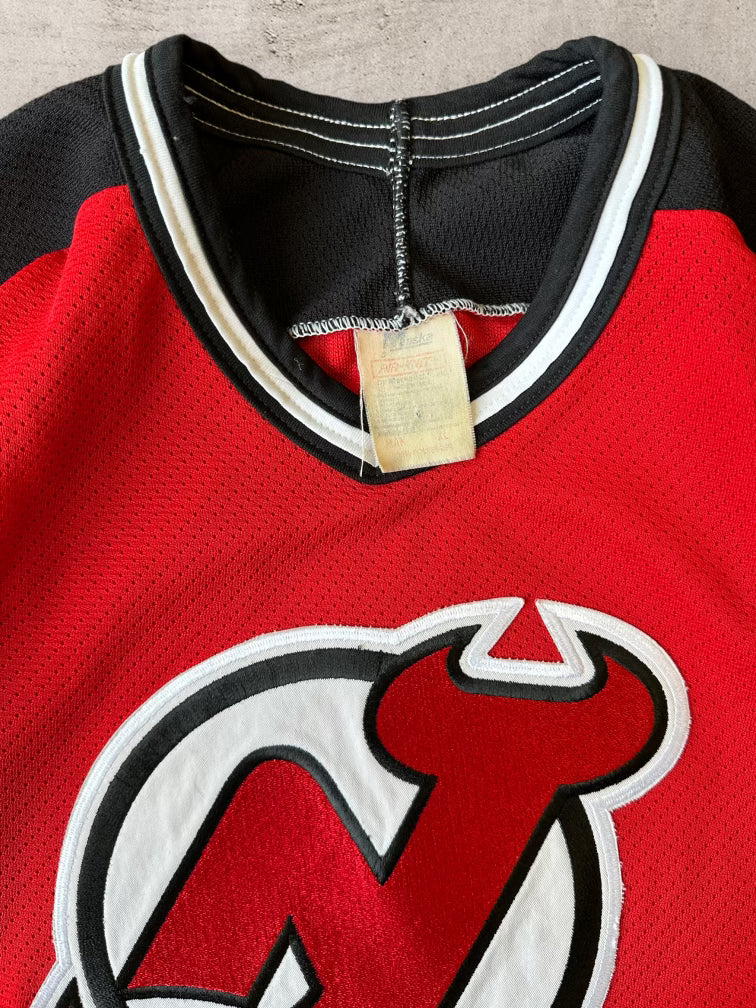 90s New Jersey Devils Hockey Jersey - XL